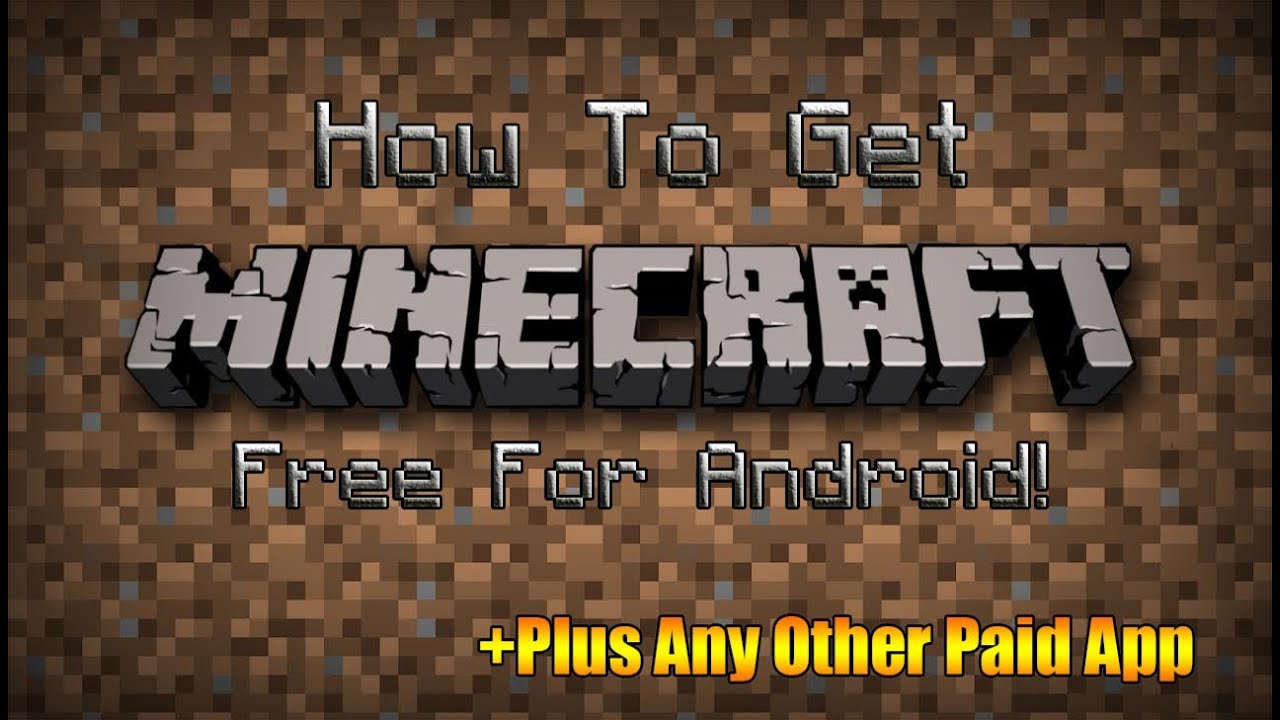 Minecraft android appxg free